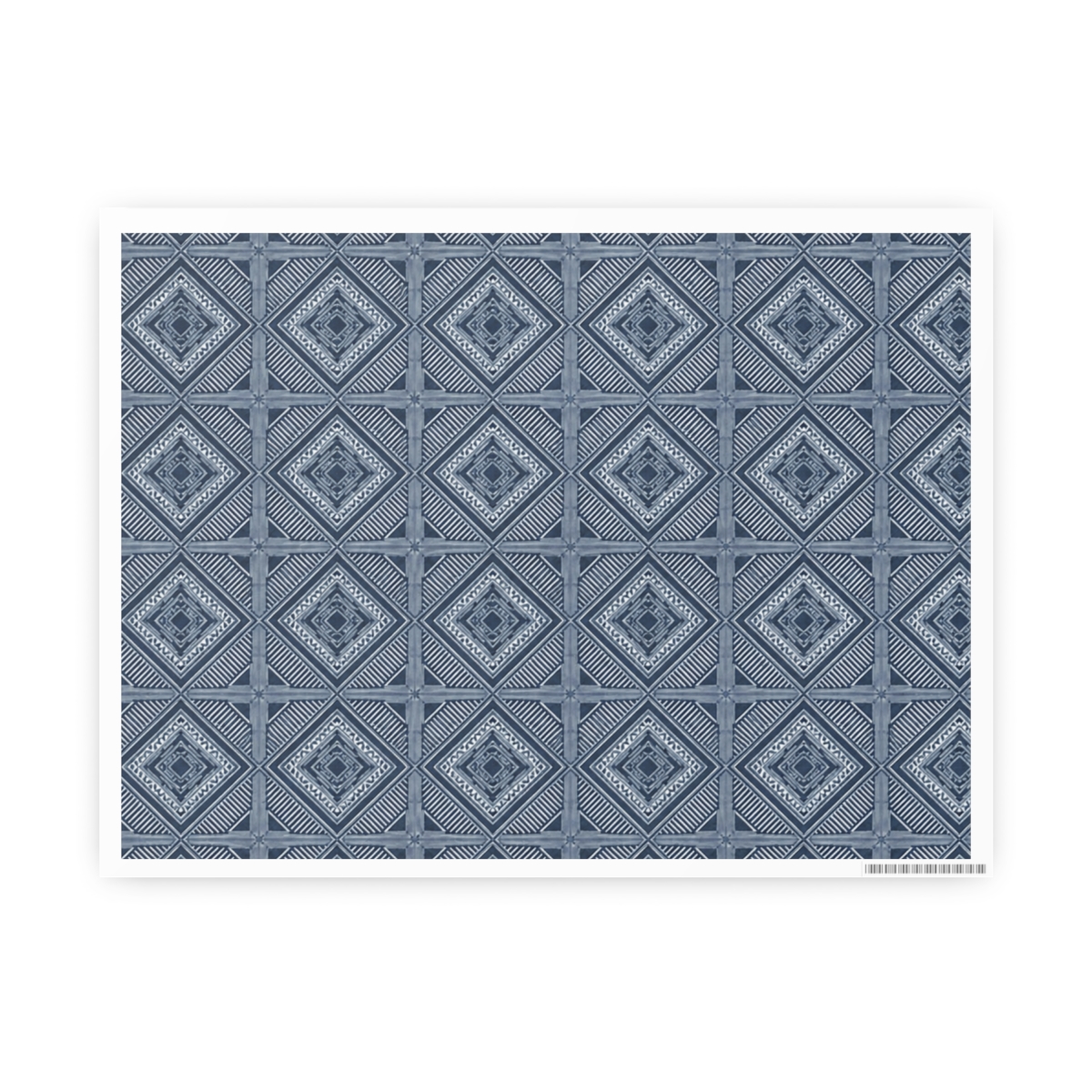 Boho Tiles | Atlantic Blue Framed Posters | Re:Zero