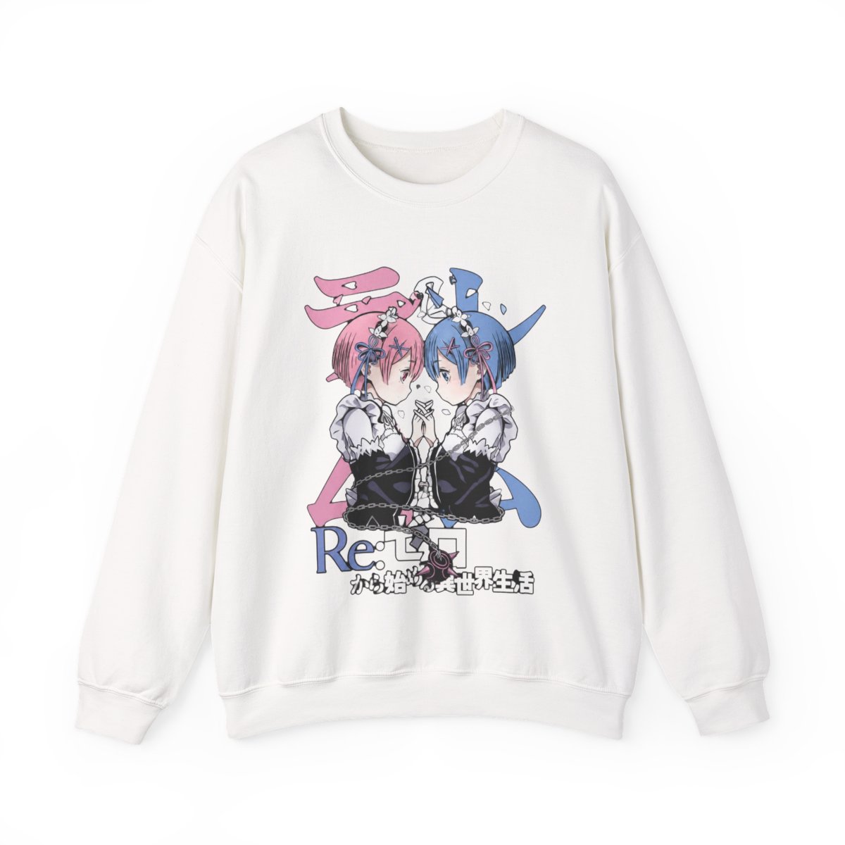 Rem vs Ram Hoodies, Re:Zero Hoodies, Anime Hoodies, Vintage Hoodies - Artsholic - Fan Art Merch