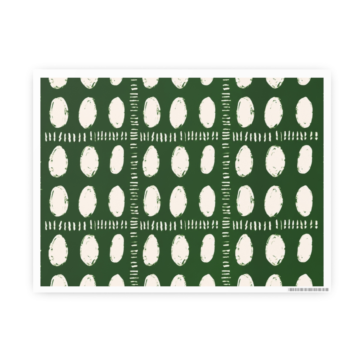 Green Boho Quilt Pattern Framed Posters | Re:Zero