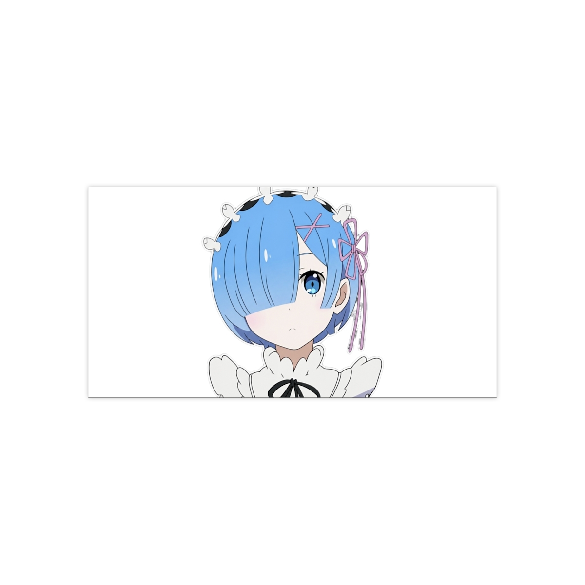 Re:Zero Rem Vector Sticker Vinyl Waterproof Sticker Decal Car Laptop Wall Window Bumper Sticker 5"